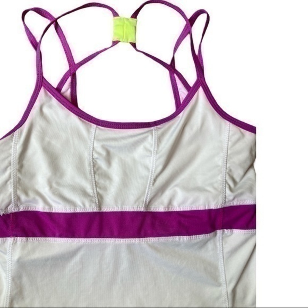 Kyodon strappy tank top with shelf bra size med